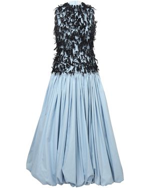 Chorus Nadia Cotton Maxi Dress - Blue