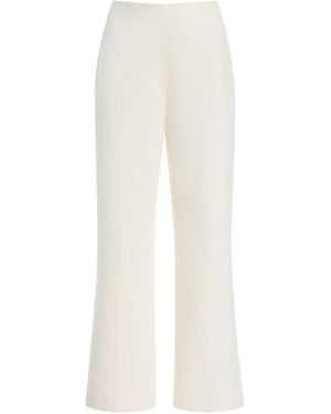 Posse Exclusive Heidi Cotton-Linen Trousers - White