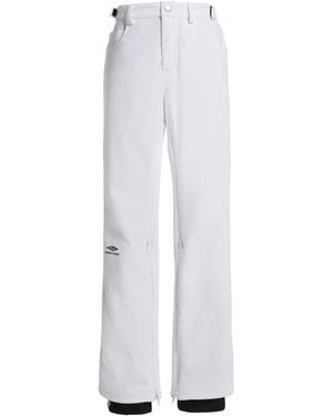 Balenciaga 5-pocket Nylon Ski Pants - White