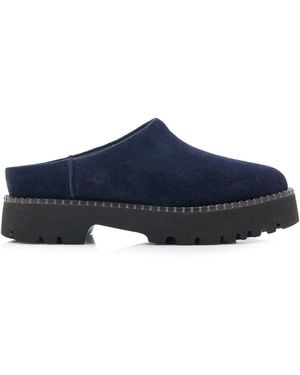 UGG Uptowner Sheepskin Mules - Blue