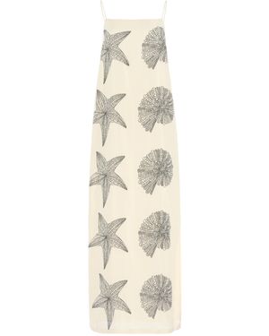 By Malene Birger Exclusive Riviera Almees Printed Dress - Natural