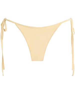 Ay Que Calor Exclusive La Isla Lea Bikini Bottom - White