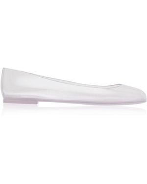 St. Agni Jelly Ballet Flat - White