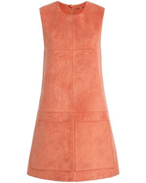 Alexis Dakota Faux Suede Mini Dress - Pink