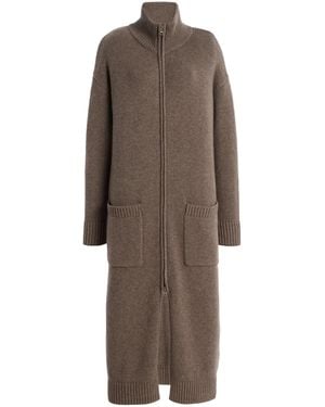 Lisa Yang Cloverie Cashmere Cardigan Coat - Brown