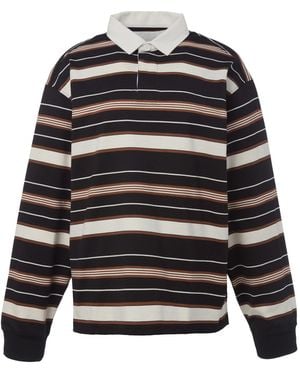 RÙADH The Boyd Rugby Cotton Shirt - Black