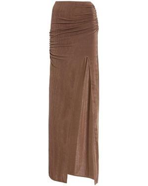 Anna October Exclusive Amalia Maxi Skirt - Brown