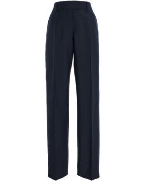 Miu Miu Wool Trousers - Blue