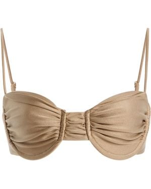 JADE Swim Mia Bikini Top - Natural