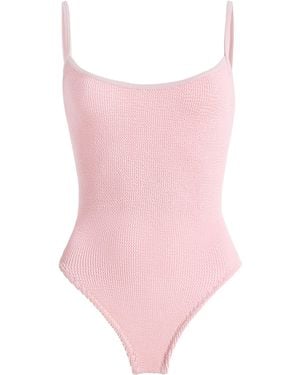 Hunza G Pamela One-Piece Swimsuit - Pink