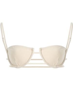 Ziah Dita Balconette Bikini Top - White
