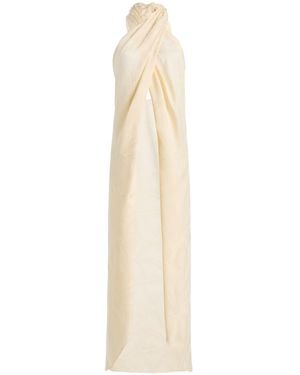 Johanna Ortiz Silent Water Crossover Top - White