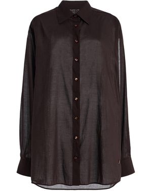 ÉTERNE Lucien Cotton Shirt - Black