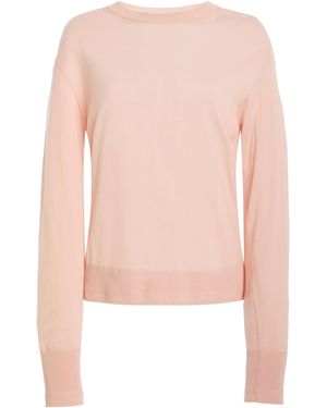 Another Tomorrow Wool Top - Pink