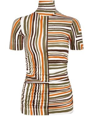 Silvia Tcherassi Leiza Turtleneck Shirt - White