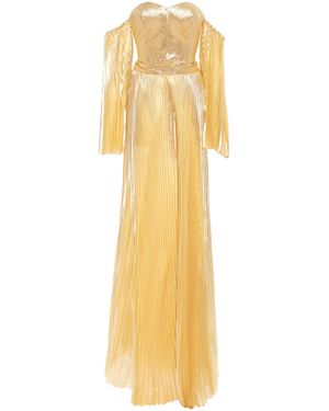 SemSem Lamé Jumpsuit - Metallic