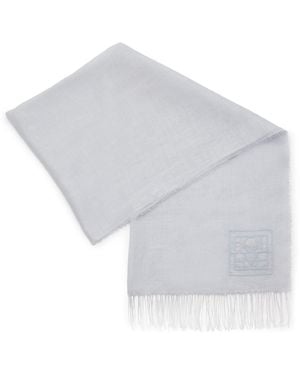 TOTEME Linen Scarf - Blue