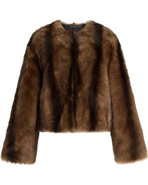 Nili Lotan Elan Shearling Jacket - Brown