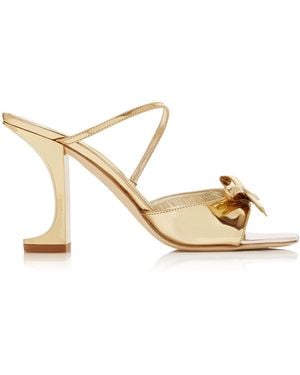 IZIE Exclusive Riviera Arno Metallic Leather Sandals