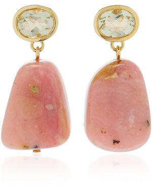 Lizzie Fortunato Rosado Earrings - Pink