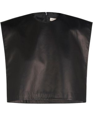Heirlome Milagros Leather Top - Black