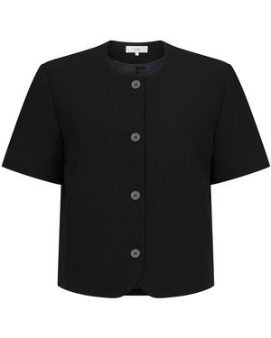 Harris Tapper Exclusive Short-Sleeved Tilmens Jacket - Black