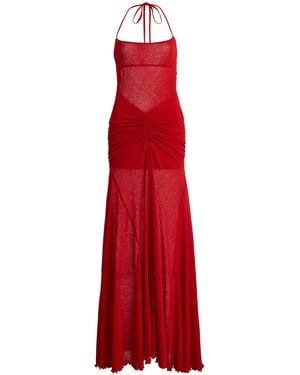 Siedres Nensi Jersey Maxi Dress - Red