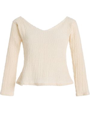 Mare Perpetua Shine Cotton Top - Natural