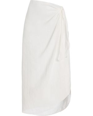 Mare Perpetua Linen Sarong - White