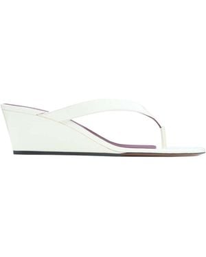 Neous Tercus Leather Sandals - White