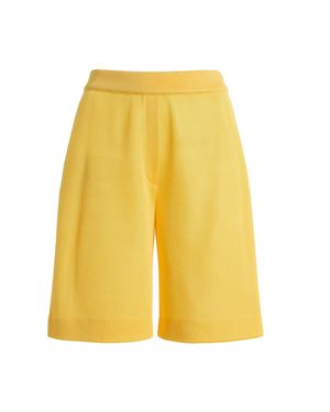 High Sport Exclusive Joy Slinky Knit Shorts - Yellow
