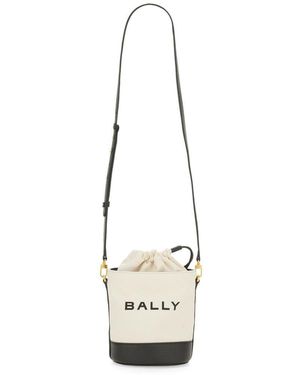 Bally Bucket Bag "Bar" - White