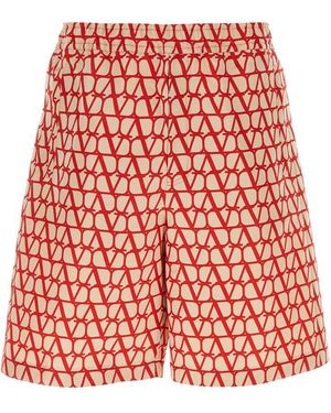 Valentino Garavani Bermuda - Red