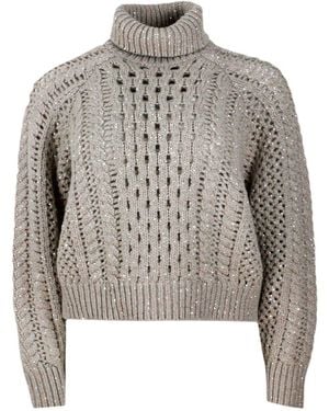 Brunello Cucinelli Jumpers - Grey