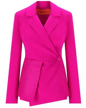 Stine Goya Amena Fuchsia Blazer - Pink