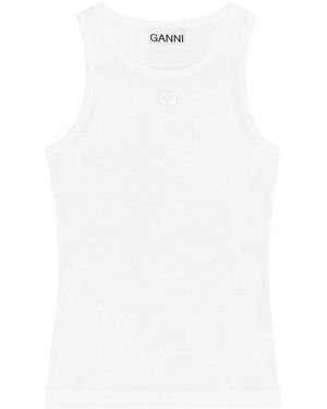 Ganni Tops - White