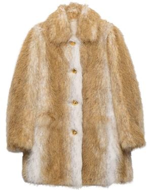 Prada Aspen Coat - Natural