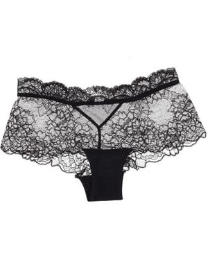 Lise Charmel Sublime Lace Briefs - Black