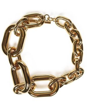 Rabanne Xl Link Necklace - Metallic