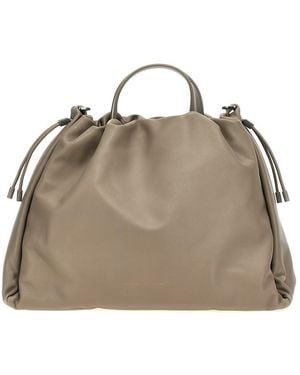 Brunello Cucinelli 'Mellow' Handbag - Grey