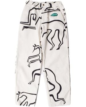 by Parra Yoga Walks Trousers - Black