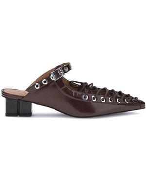 Ganni Sandals - White