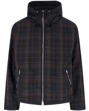Our Legacy Check Zip Sweatshirt - Black