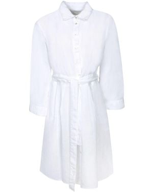 120% Lino Dresses - White
