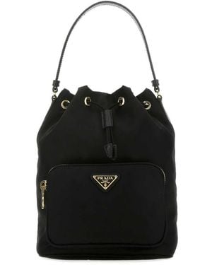Prada Bucket Bags - Black