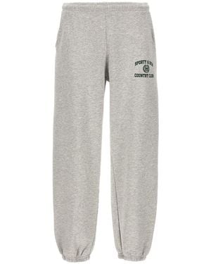 Sporty & Rich 'Country Club' Joggers - Grey