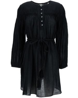 Isabel Marant 'Adeliani' Mini Dress - Black