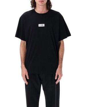 MM6 by Maison Martin Margiela Numeric Signature T-Shirt - Black