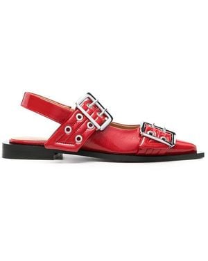 Ganni Shoes - Red