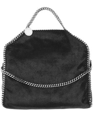 Stella McCartney Falabella Fold Over Tote Bag - Black